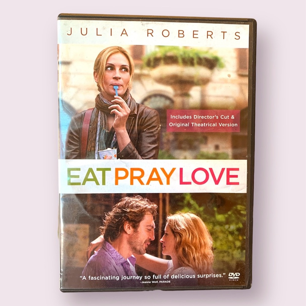 Eat Pray Love Movie DVD